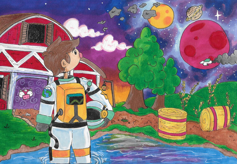 Gravity Poster -🥇Awarded Runner-Up (2023)