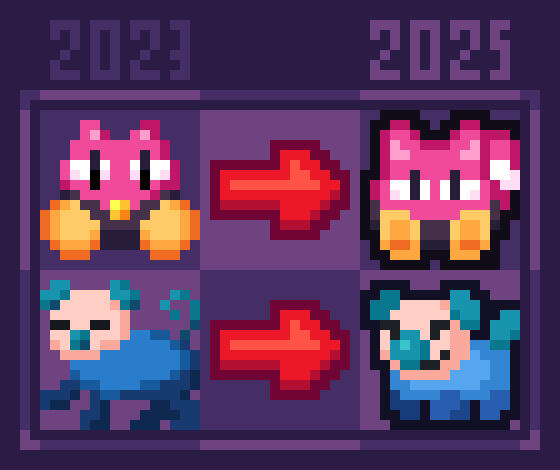 Pixel Art Icon Revamp