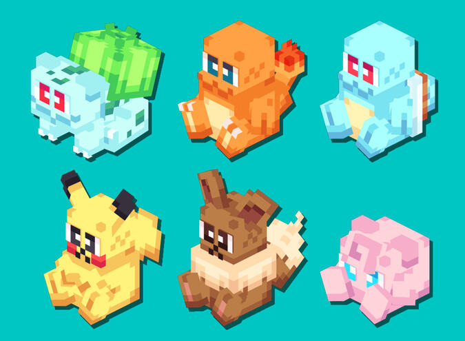 BlockéMon Plushies (2025)